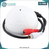 Acheter Microphone d'ambiance CCTV omnidirectionnel avec connecteurs RCA en Tunisie - Disponible au meilleur prix sur CoThings