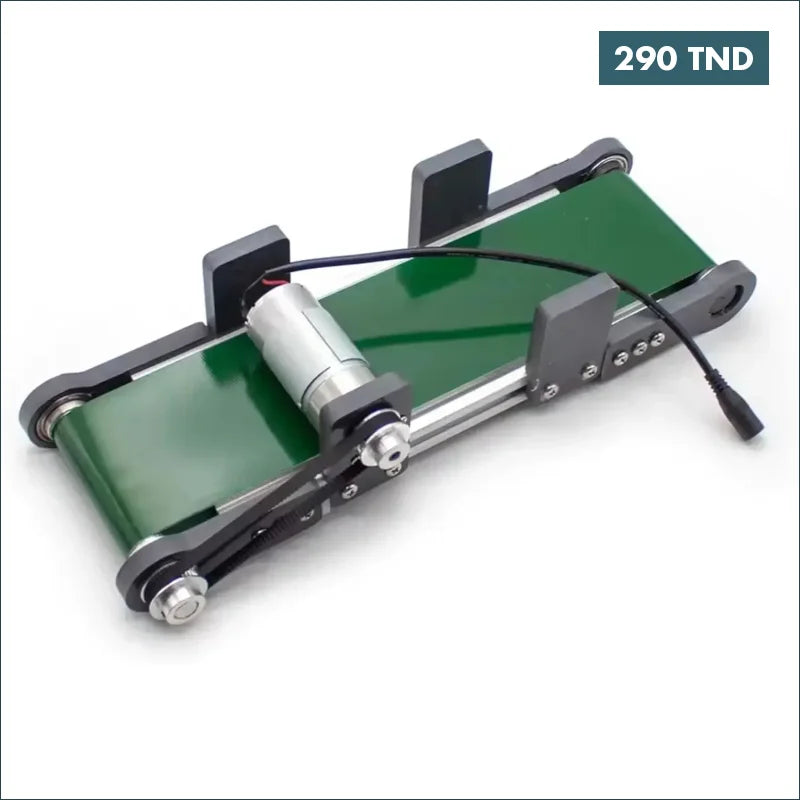 Acheter Mini convoyeur à bande rapide a vitesse reglable 10 x 35 cm en Tunisie -  Disponible au meilleur prix sur CoThings