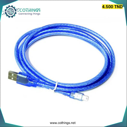 Mini-USB cable (1 m) - Domotique Tunisie