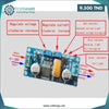 Acheter Module abaisseur d’alimentation réglable DC-DC XL4015 bleu 5A 75W en Tunisie - Disponible au meilleur prix sur CoThings