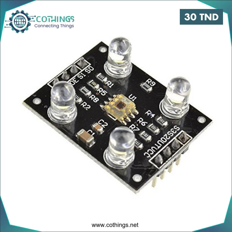 Acheter Module capteur de couleurs TCS3200 en Tunisie -  Disponible au meilleur prix sur CoThings