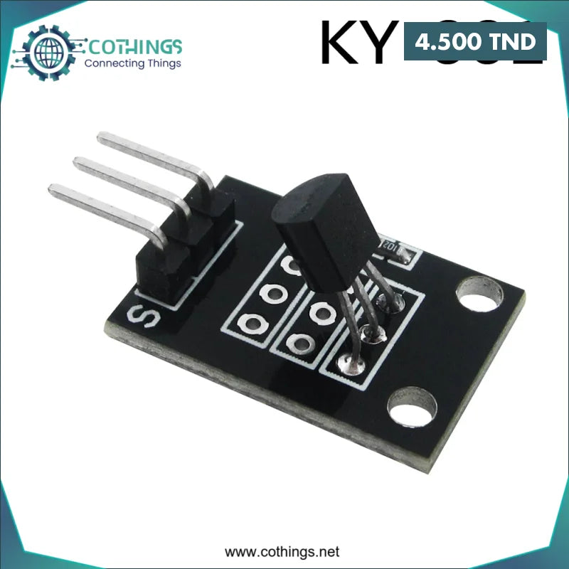Acheter Module de capteur de température KY-001 DS18B20 en Tunisie -  Disponible au meilleur prix sur CoThings