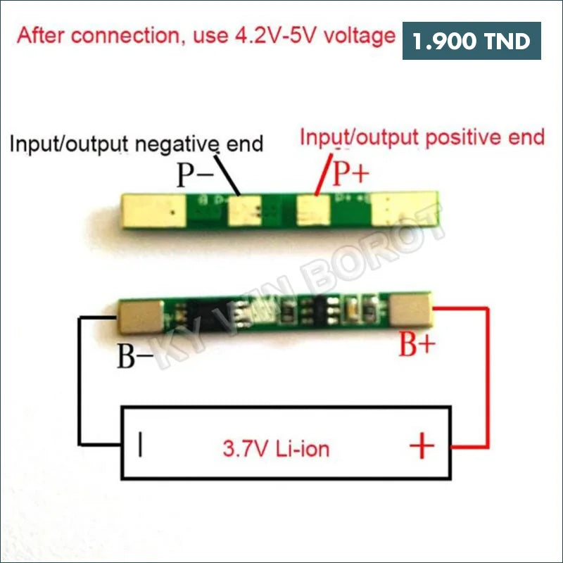Acheter Module de Chargeur PCB BMS 1S 3A 3.7V en Tunisie -  Disponible au meilleur prix sur CoThings