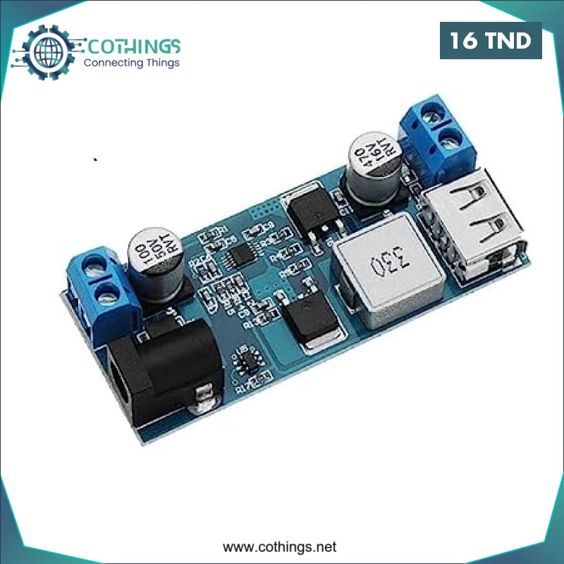 Acheter Module d’alimentation 24V/12V à 5V 5A DC-DC XY-3606 convertisseur de puissance mieux que LM2596S en Tunisie -  Disponible au meilleur prix sur CoThings