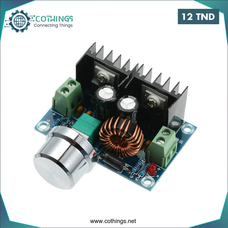 Acheter Module d'alimentation Reglable abaisseur DC-CC XH-M401 XL4016E1 en Tunisie -  Disponible au meilleur prix sur CoThings