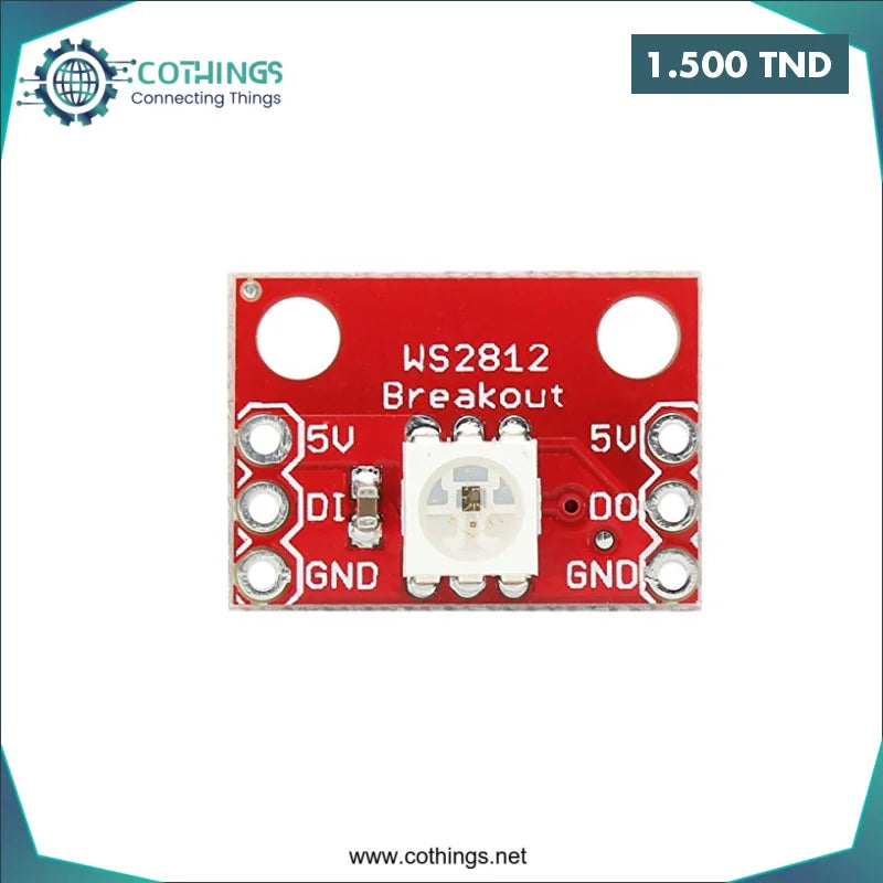 Acheter Module de dérivation LED RVB WS2812 CJMCU-123 en Tunisie -  Disponible au meilleur prix sur CoThings