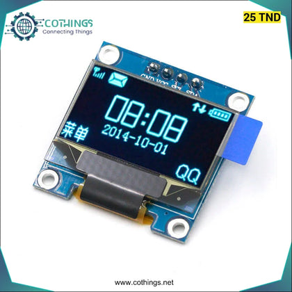 Module LCD 1.3’ I2C OLED 4 broches - Domotique Tunisie
