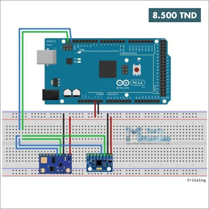Acheter Module MPU-6050 GY-521 Module 3 Axes Gyro + 3 Axes Accelerometer en Tunisie -  Disponible au meilleur prix sur CoThings