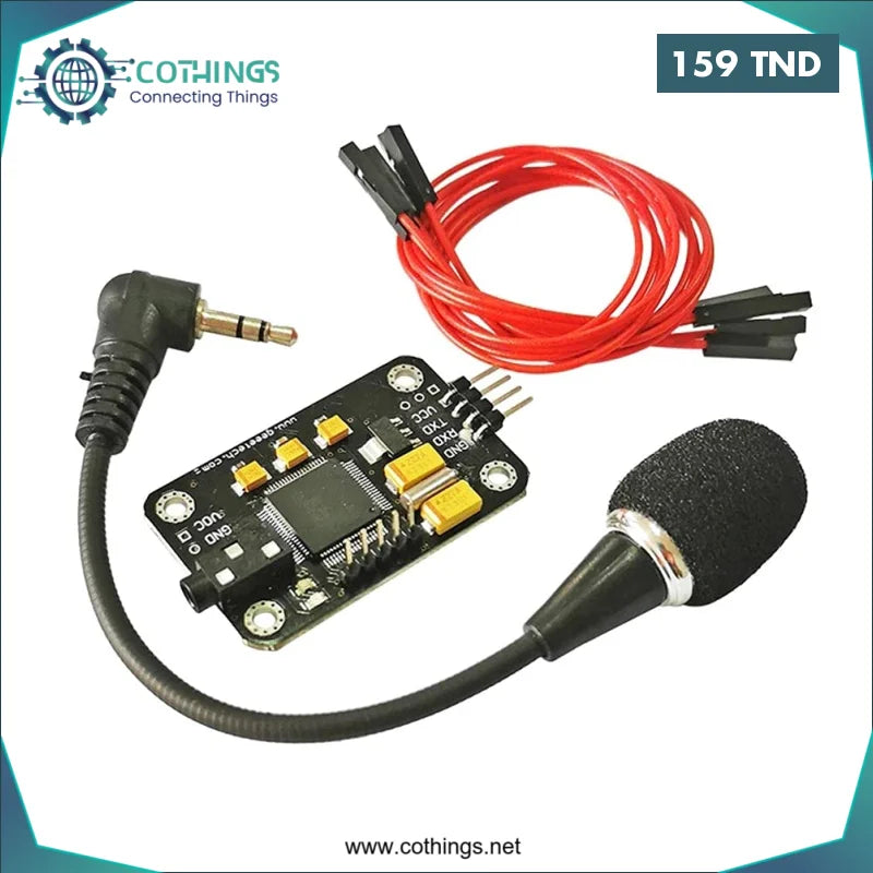 Acheter Module de reconnaissance vocale (Noir) en Tunisie -  Disponible au meilleur prix sur CoThings