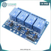 Acheter Module de relais 4 canaux (avec couplage de lumière) 12 V en Tunisie - Disponible au meilleur prix sur CoThings
