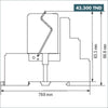 Acheter Module Relais DRMKIT 230VAC 4CO LD/PB Weidmüller en Tunisie - Disponible au meilleur prix sur CoThings
