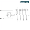 Acheter Module Relais DRMKIT 230VAC 4CO LD/PB Weidmüller en Tunisie - Disponible au meilleur prix sur CoThings