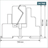 Acheter Module Relais DRMKIT 24VDC 4CO LP/PB Weidmüller en Tunisie - Disponible au meilleur prix sur CoThings