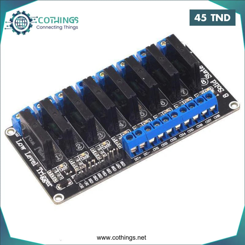 Acheter Module Relais Omron 8 CANAUX SSR 5V en Tunisie -  Disponible au meilleur prix sur CoThings
