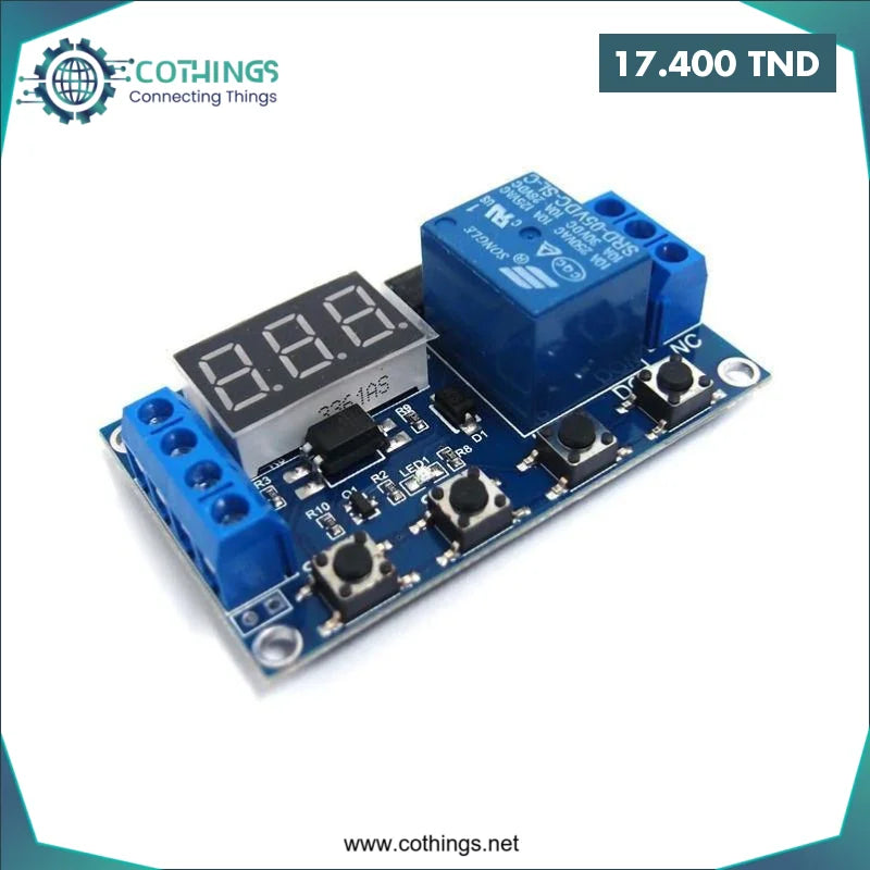 Acheter Module Temporisation Retardée Relai 6-30V XY-J02 MOSFET en Tunisie -  Disponible au meilleur prix sur CoThings
