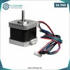 Acheter Moteur pas à pas NEMA17 34 mm de long, 1,2 A avec câble de 720 mm en Tunisie - Disponible au meilleur prix sur CoThings