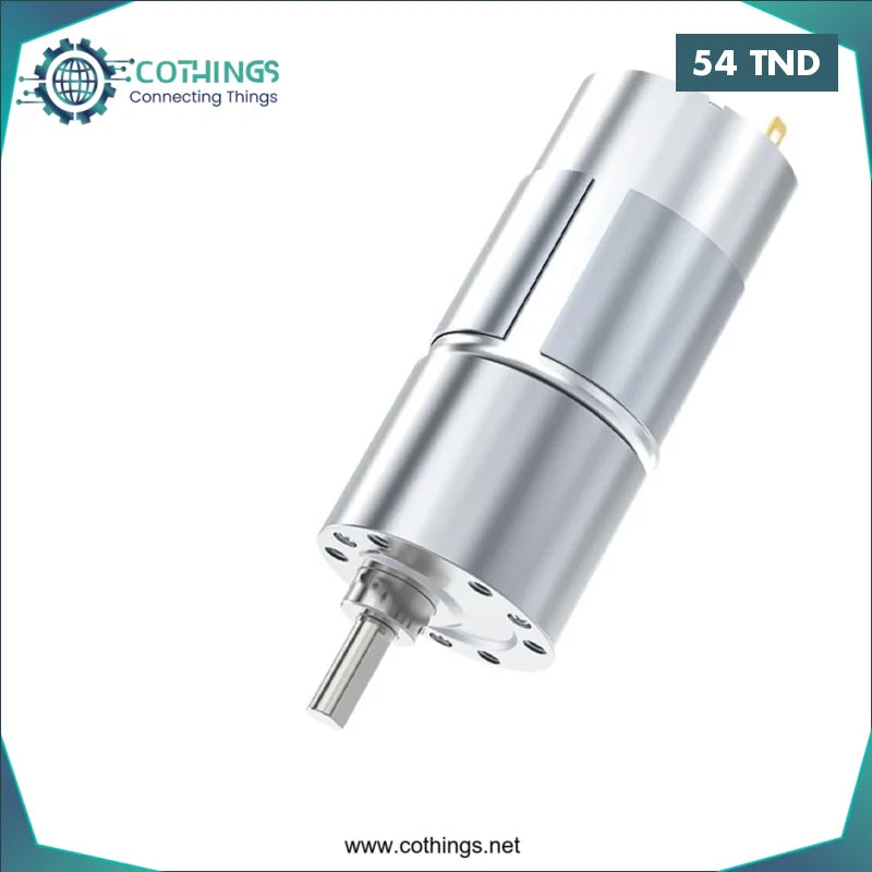 Acheter Moteur réducteur CC JGB37-555 12 V CC, 265 tr/min, couple élevé, en Tunisie -  Disponible au meilleur prix sur CoThings