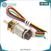Acheter moteur réducteur avec Encodeur 12V 1000 RPM GA12-N20 avec câble en Tunisie - Disponible au meilleur prix sur CoThings