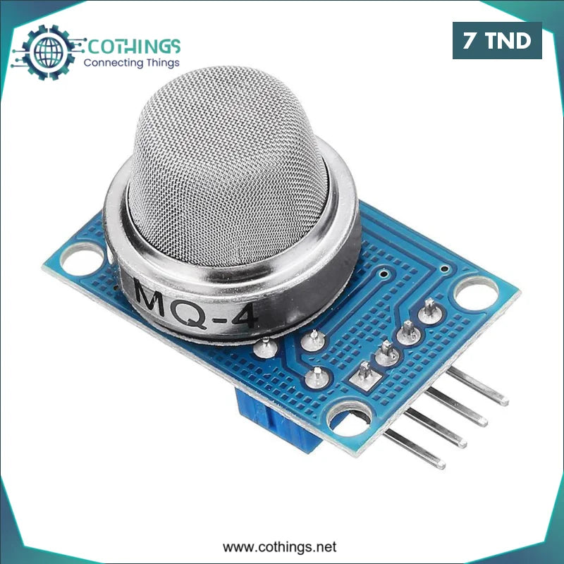 Acheter MQ-4 CAPTEUR GAZ METHANE CH4 en Tunisie -  Disponible au meilleur prix sur CoThings