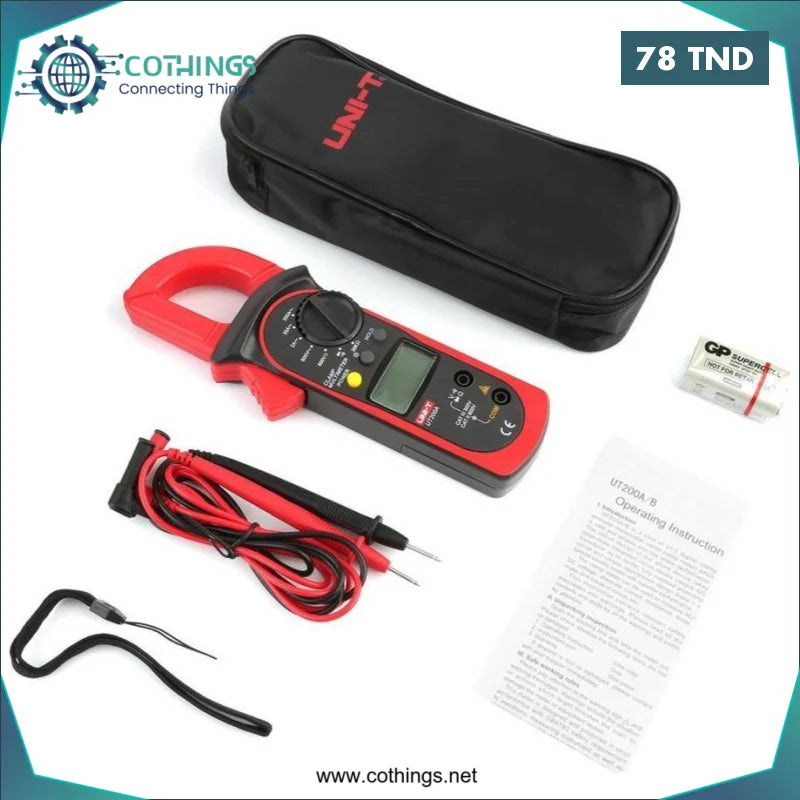 Acheter Multimètre Uni-T UT200A AC en Tunisie -  Disponible au meilleur prix sur CoThings
