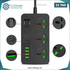 Acheter Multiprise ONESAM 3000W, 3 Prises, 4 USB, 2 Type-C en Tunisie - Disponible au meilleur prix sur CoThings