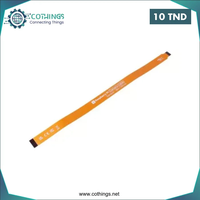 Acheter Nappe caméra CSI / MIPI pour Raspberry Pi 5 150mm en Tunisie -  Disponible au meilleur prix sur CoThings