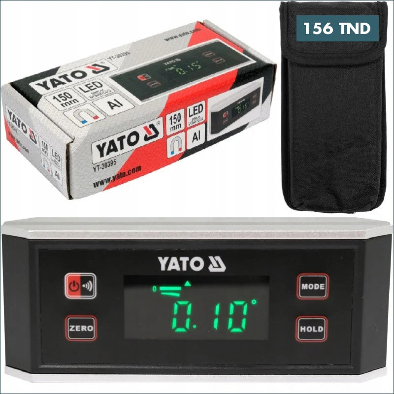 Acheter Niveau  digital led magnetiaue 150MM YATO en Tunisie -  Disponible au meilleur prix sur CoThings