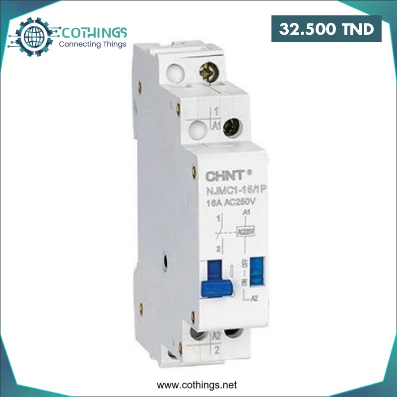 Acheter NJMC1-16/1P 230V AC Télérupteur CHINT en Tunisie -  Disponible au meilleur prix sur CoThings