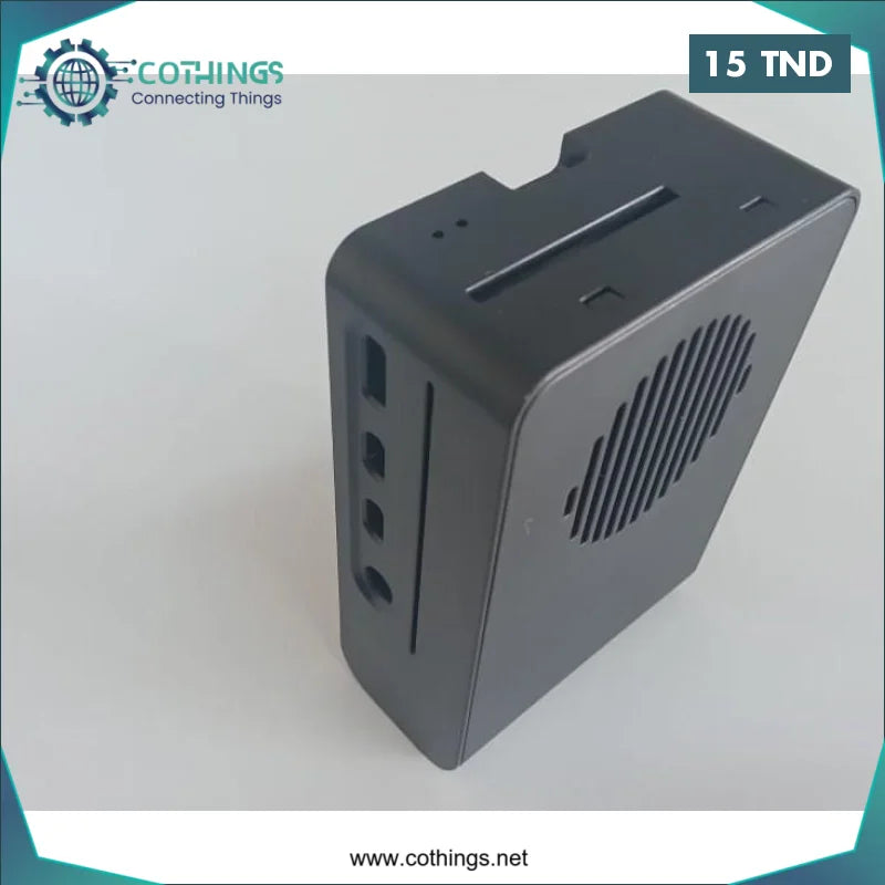 Acheter Nouveau Boîtier en ABS noir Raspberry 4B en Tunisie -  Disponible au meilleur prix sur CoThings