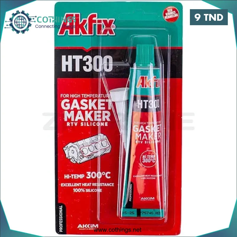Acheter Pâte à joint rouge Akfix HT300 en Tunisie -  Disponible au meilleur prix sur CoThings