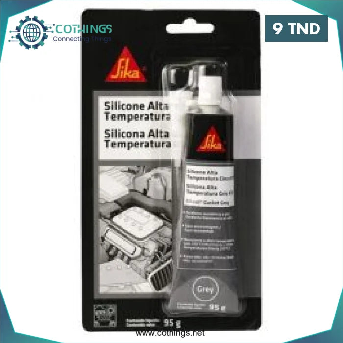 Acheter Pâte à joint silicone gris/noir de 85gr Sika en Tunisie -  Disponible au meilleur prix sur CoThings