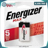 Acheter Pile Energizer MAX 9V Alkaline 522 en Tunisie - Disponible au meilleur prix sur CoThings
