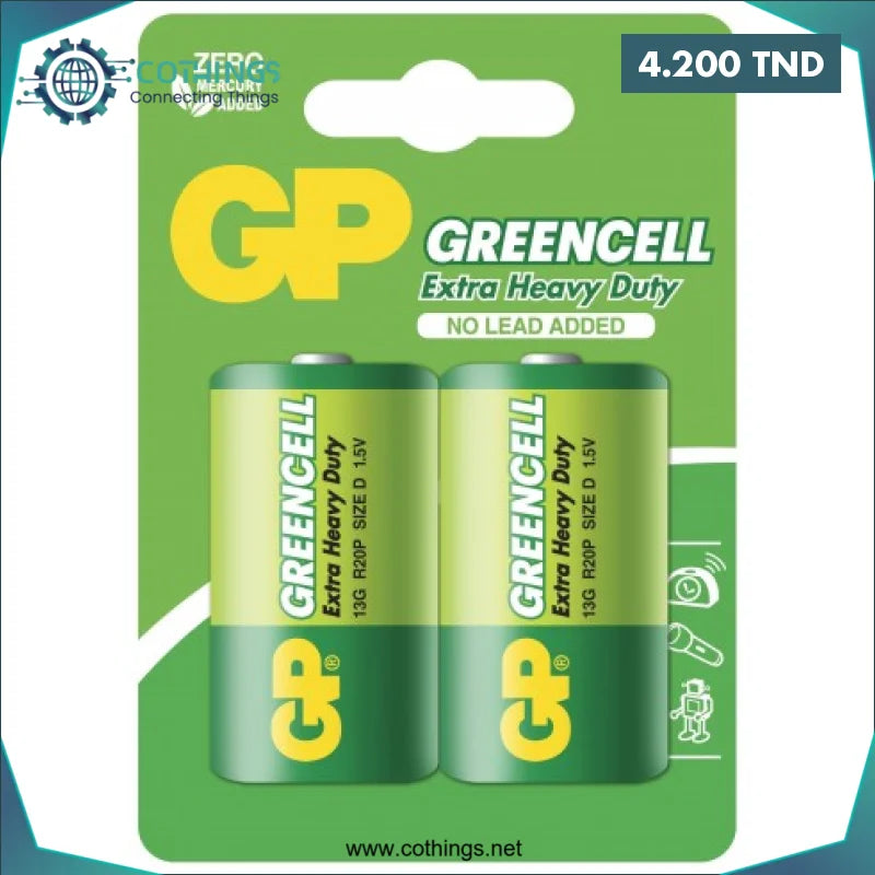 Acheter PILE GPG C BP2 R14 EXTRA HEAVY DUTY en Tunisie -  Disponible au meilleur prix sur CoThings