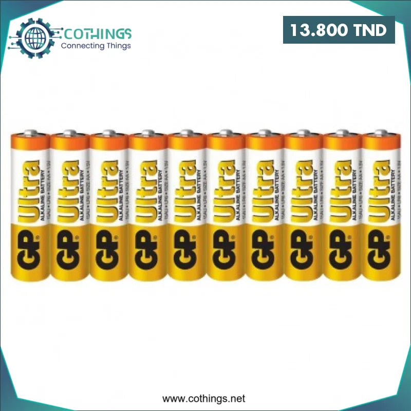 Acheter PILE GPU AA BP10 LR06 ALKALINE ULTRA en Tunisie -  Disponible au meilleur prix sur CoThings