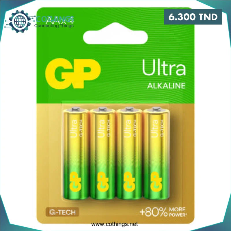 Acheter PILE GPU AA BP4 LR06 ALKALINE ULTRA en Tunisie -  Disponible au meilleur prix sur CoThings