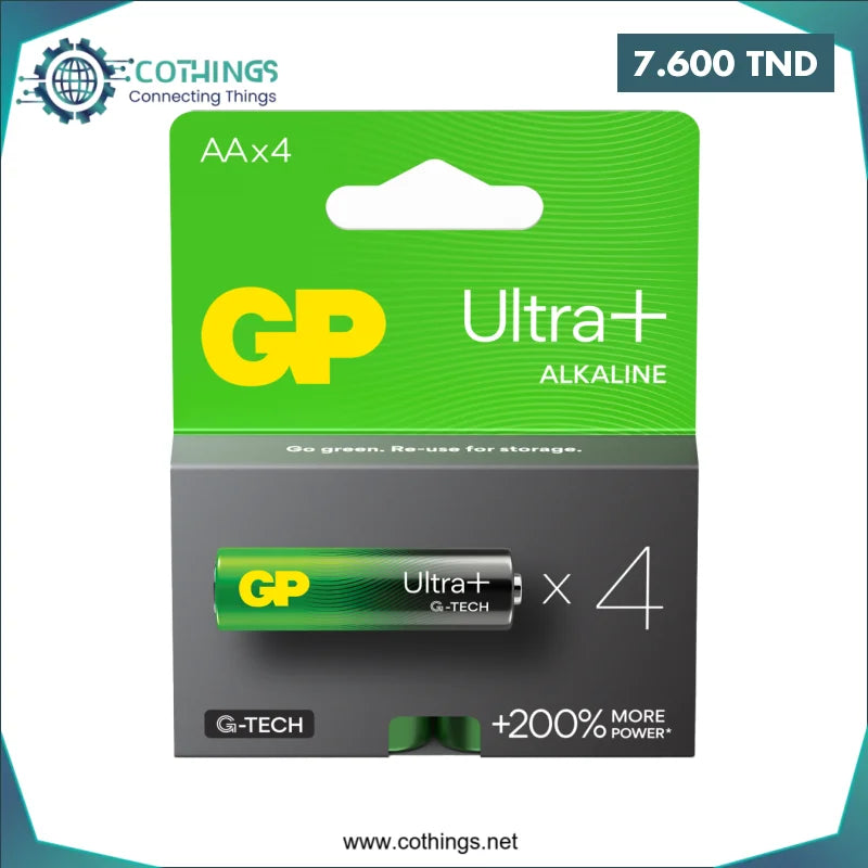 Acheter PILE GPU AA ULTRA PLUS BP4 en Tunisie -  Disponible au meilleur prix sur CoThings