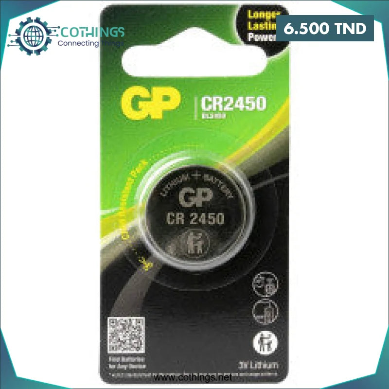 Acheter PILE GPU2450 BP1 LITHIUM en Tunisie -  Disponible au meilleur prix sur CoThings