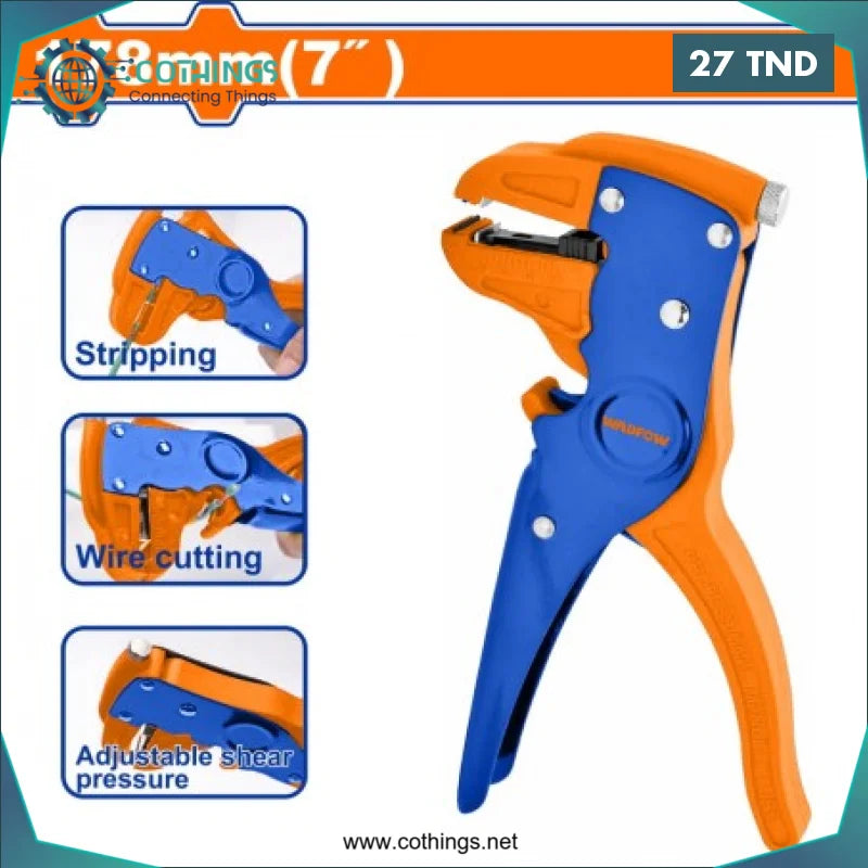 Acheter Pince à dénuder multifonctions 178mm 7
