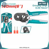 Acheter Pince à sertir à cliquet Total Tools 0,25-10 mm² en Tunisie - Disponible au meilleur prix sur CoThings