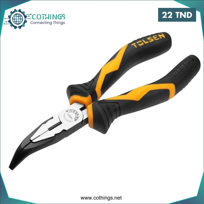 Acheter Pince A bec 1/2 Rond Coudee 160mm TOLSEN en Tunisie -  Disponible au meilleur prix sur CoThings