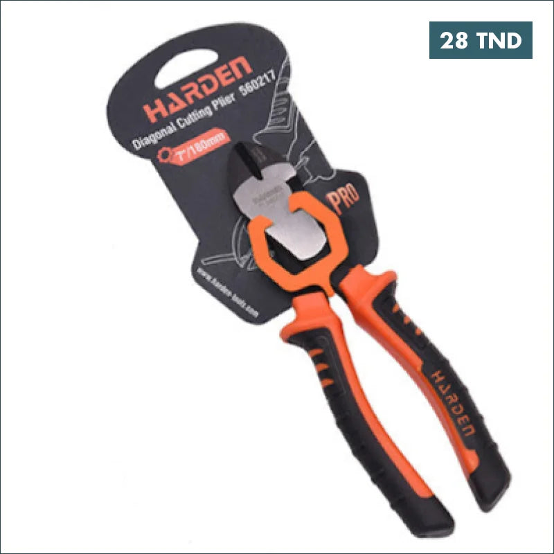Acheter Pince coupante diagonale professionnelle Harden de 180mm en Tunisie -  Disponible au meilleur prix sur CoThings