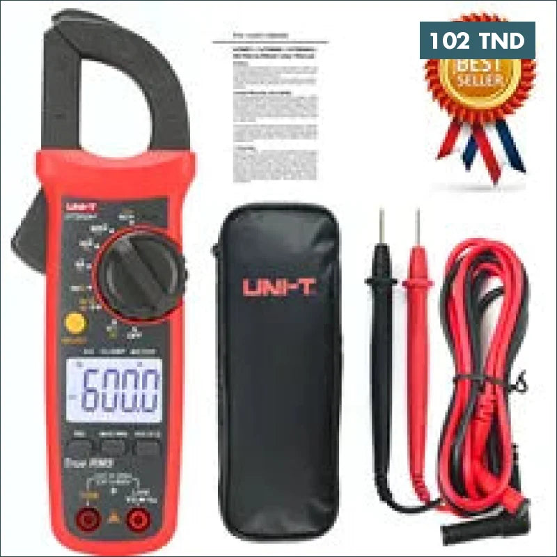 Acheter Pince multimètre UNI-T UT202A+ 600A, haute précision en Tunisie -  Disponible au meilleur prix sur CoThings