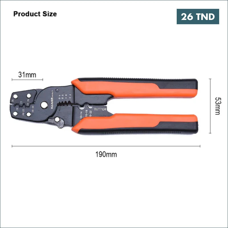 Acheter Pince a sertir multifonctions 0.6-2.0 mm Harden en Tunisie -  Disponible au meilleur prix sur CoThings