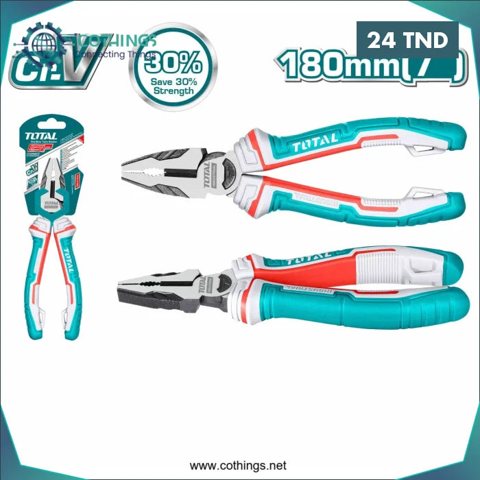 Acheter Pince universelle 180mm (7’) TOTAL en Tunisie -  Disponible au meilleur prix sur CoThings