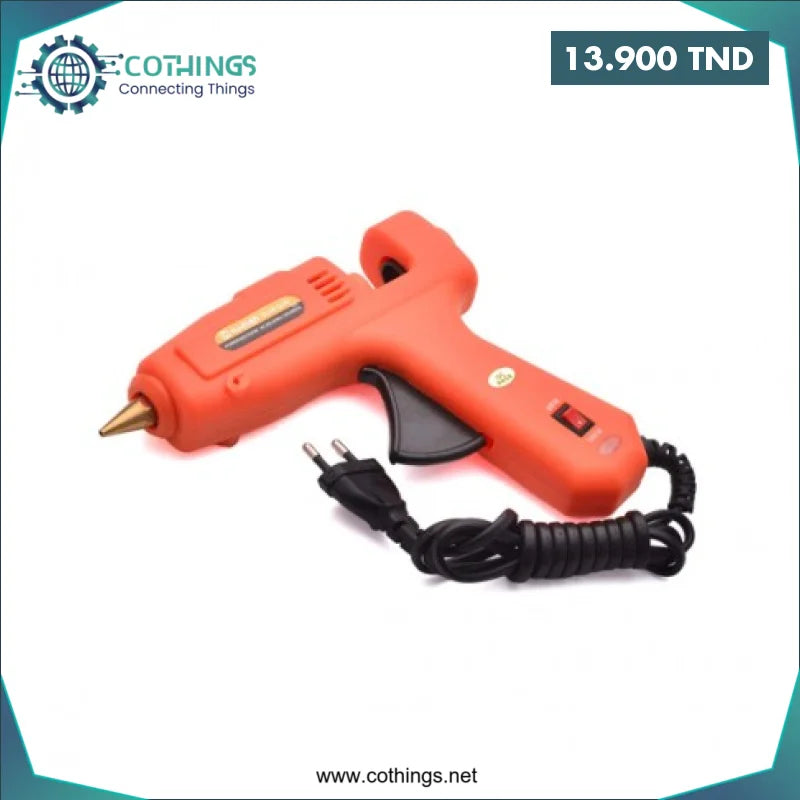 Acheter Pistolet à colle Ø7mm 30W HARDEN en Tunisie -  Disponible au meilleur prix sur CoThings