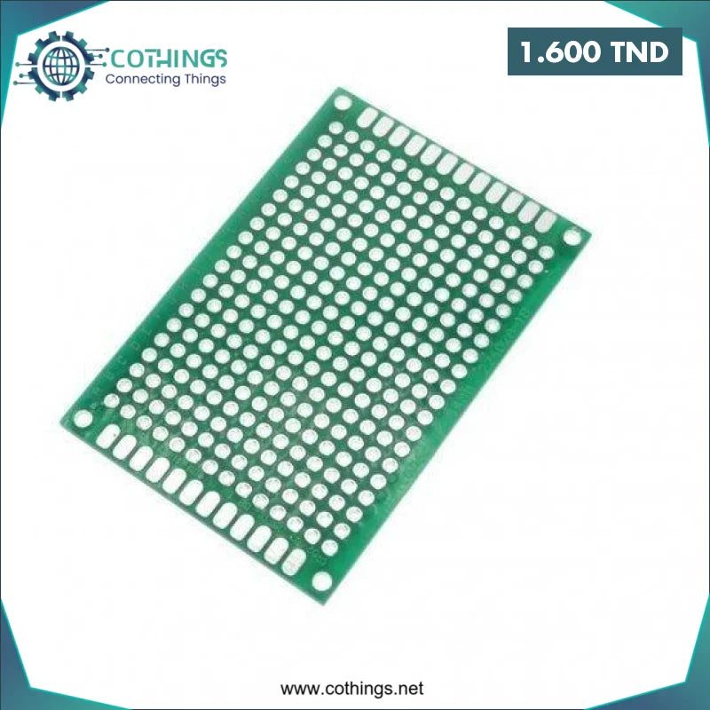 Acheter Plaque Perforee 4*6cm double face en Tunisie -  Disponible au meilleur prix sur CoThings
