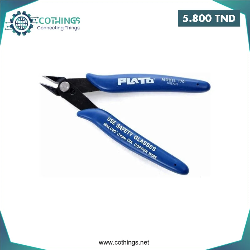 Acheter PLATO 170 Pince coupante diagonale électronique en Tunisie -  Disponible au meilleur prix sur CoThings