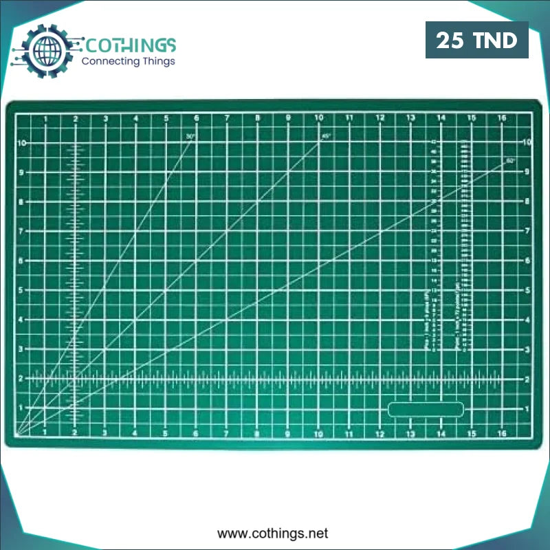 Acheter Tapis de coupe multifonctionnel en polymère durable – A3 - 45 x 30 cm en Tunisie -  Disponible au meilleur prix sur CoThings