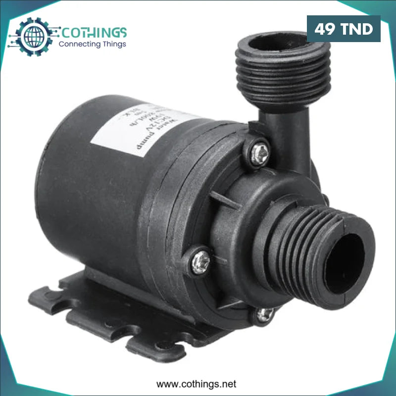 Acheter Pompe à eau submersible à moteur sans balais DC12V 12,5L/MIN en Tunisie -  Disponible au meilleur prix sur CoThings