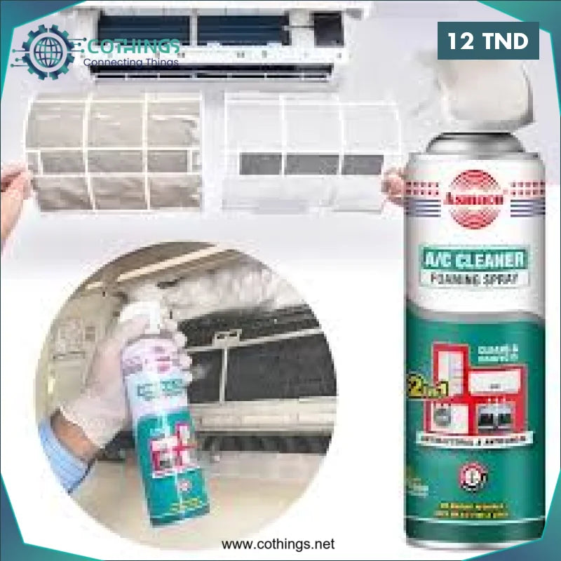 Acheter Pompe nettoyant mousse SP 500ML A/C cleaner antibacterial ASMACO en Tunisie -  Disponible au meilleur prix sur CoThings